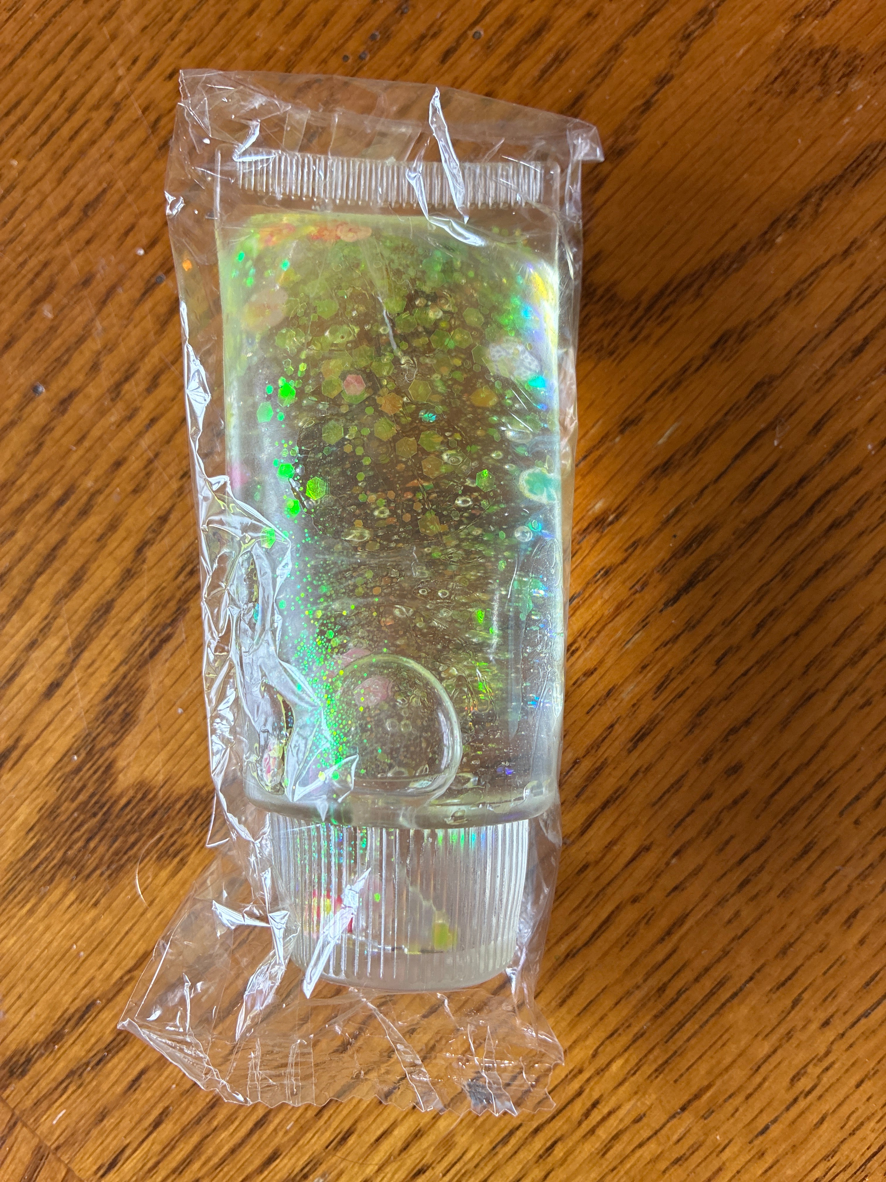 Glitter Toothpaste Squishy Toy – Stretchy Sensory Fidget