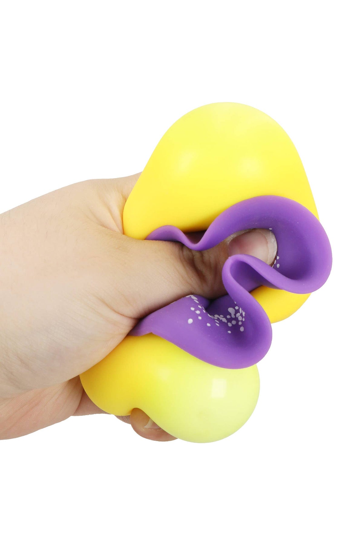 Colorful Donut Fluffy Slime Filled Squishy
