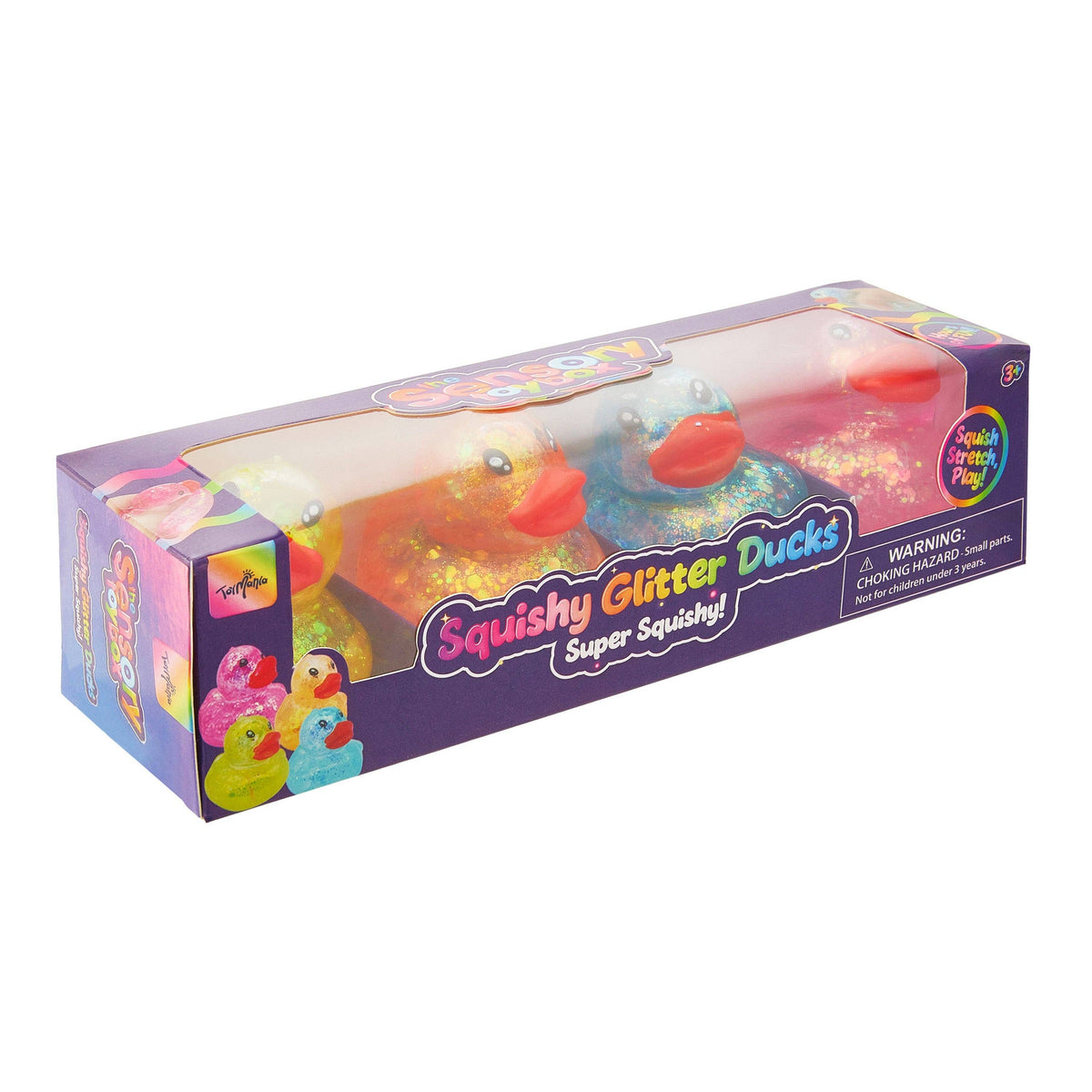 Squishy Glitter Ducks (4 pack)