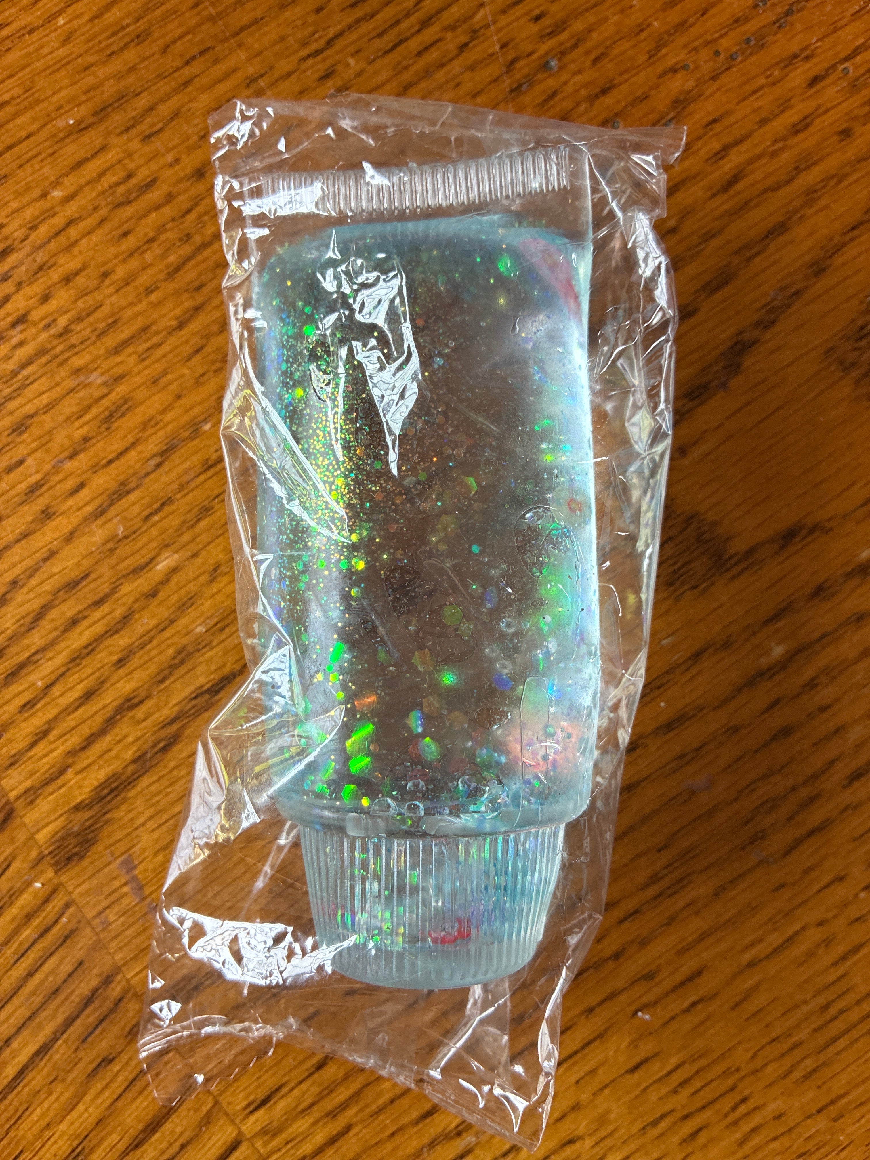 Glitter Toothpaste Squishy Toy – Stretchy Sensory Fidget