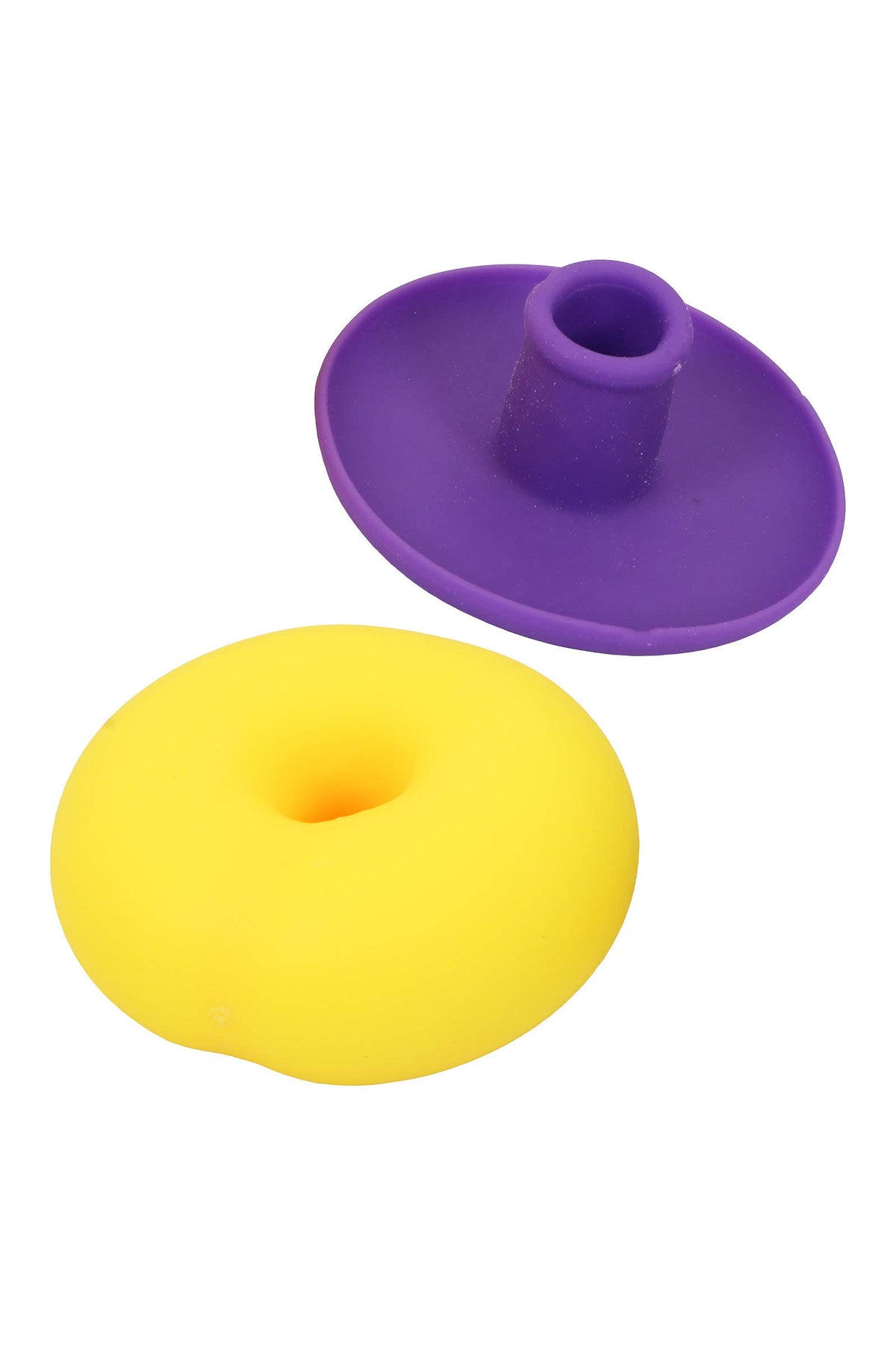 Colorful Donut Fluffy Slime Filled Squishy