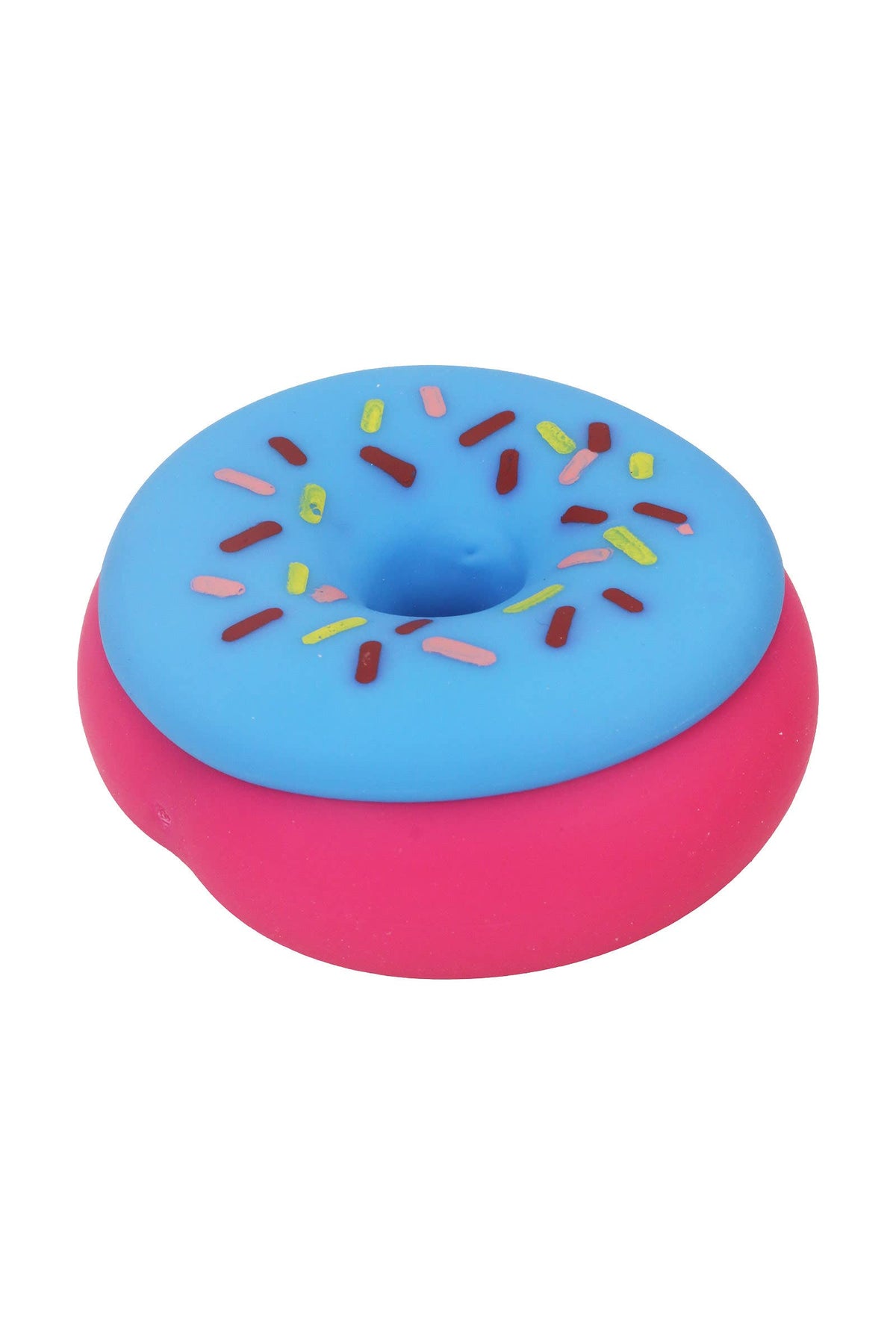 Colorful Donut Fluffy Slime Filled Squishy