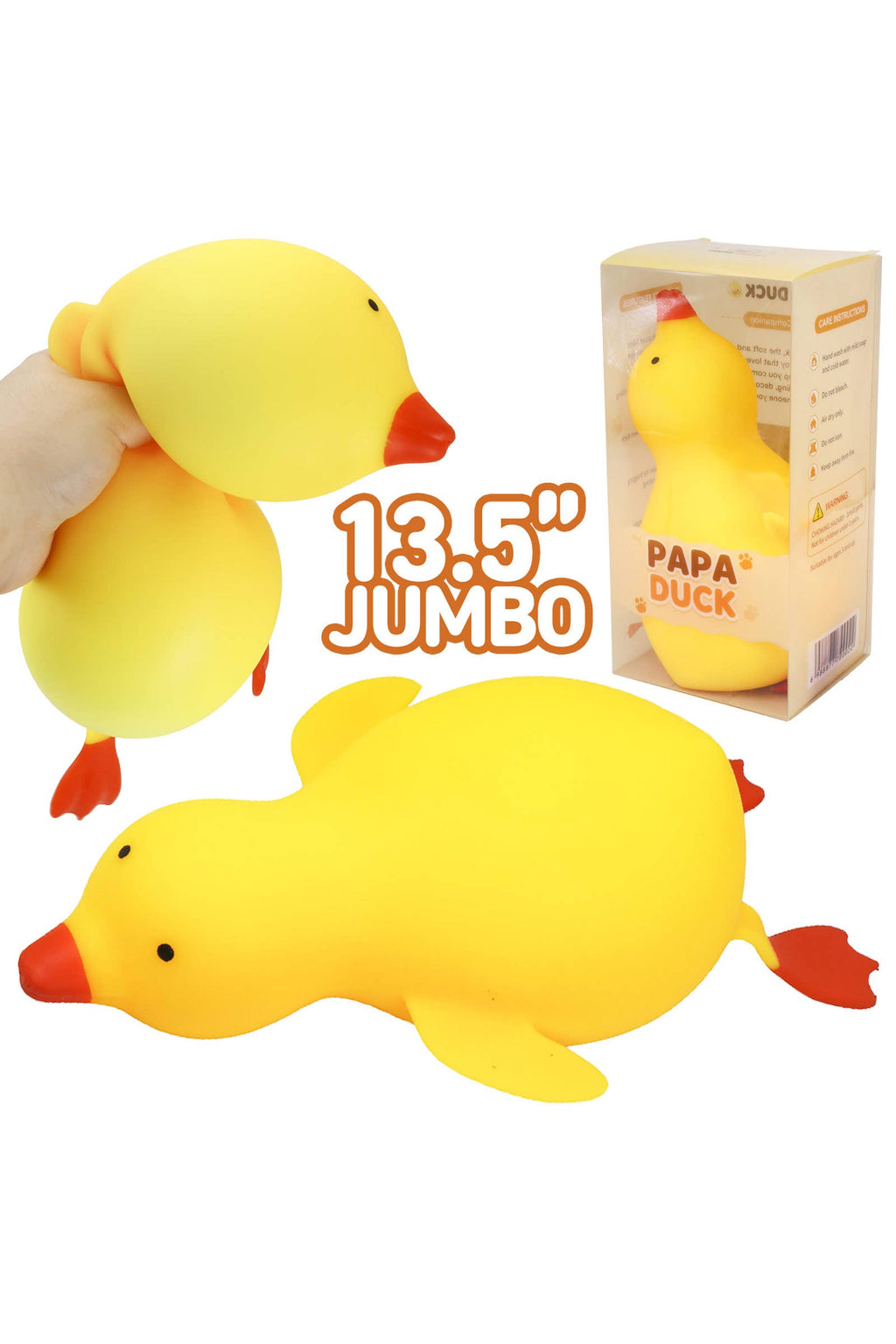 JUMBO 13 Inch Flying Duck Squishy