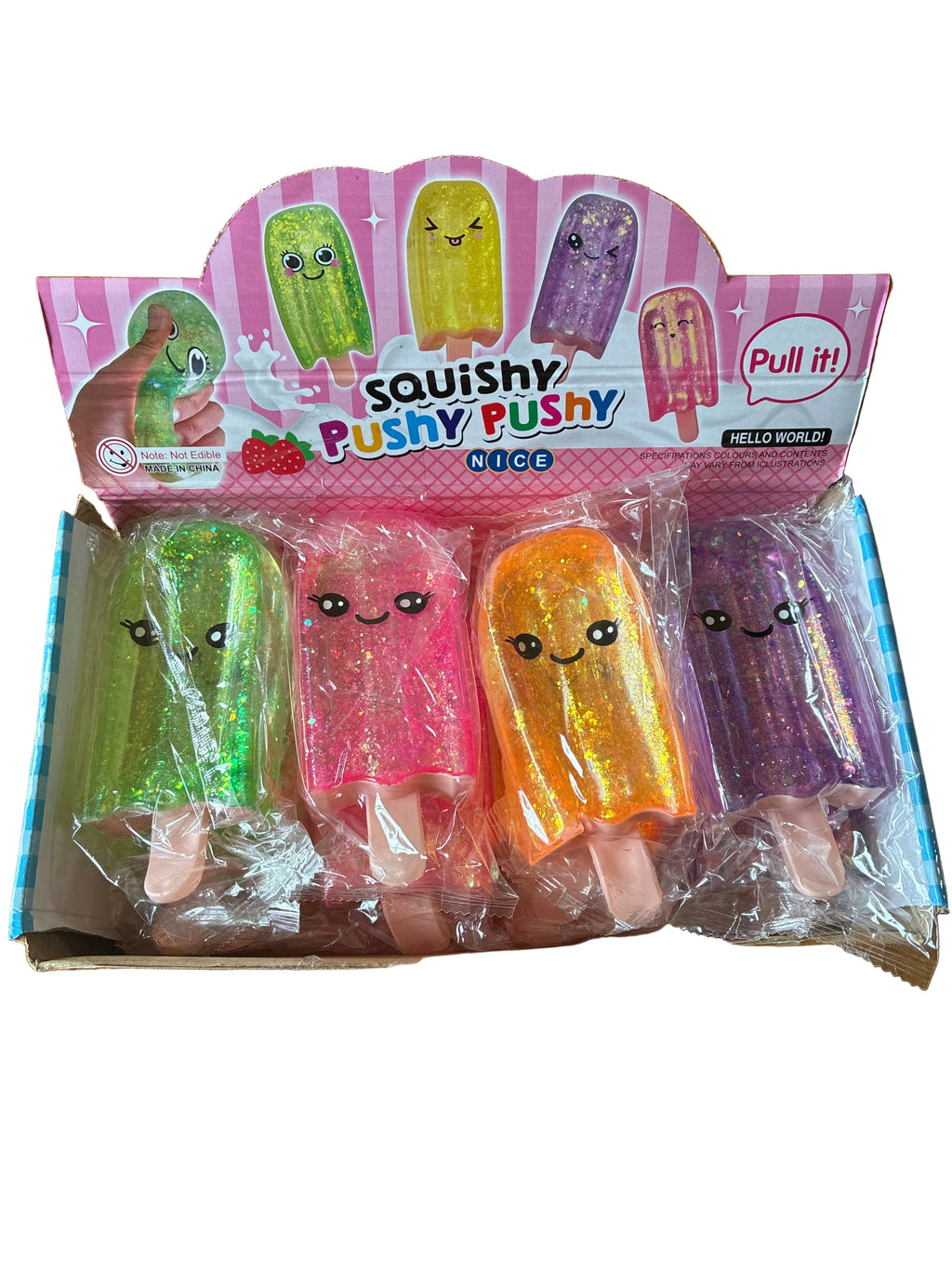 Big Glitter Popsicle Squishy