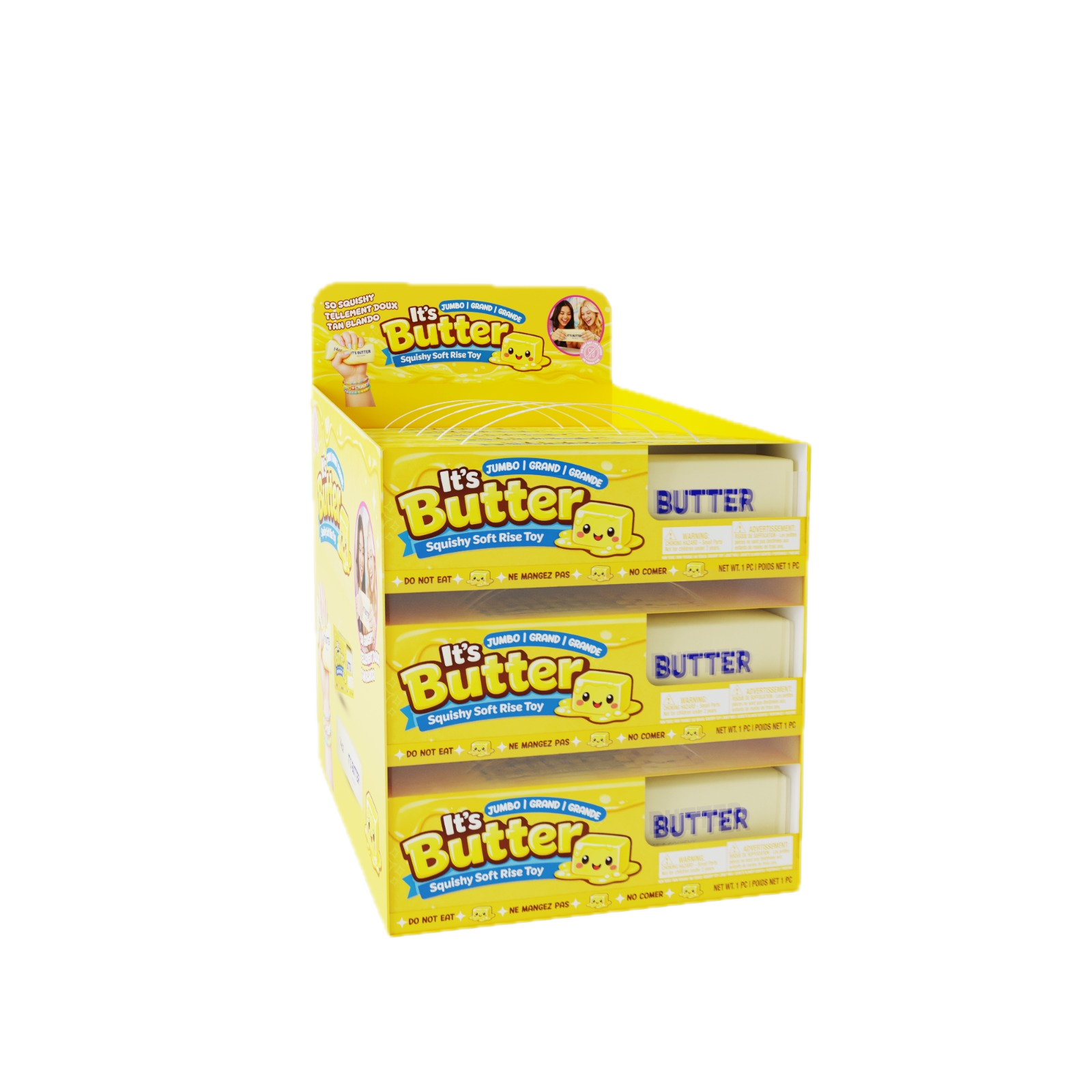 Jumbo IT'S BUTTER Squishy