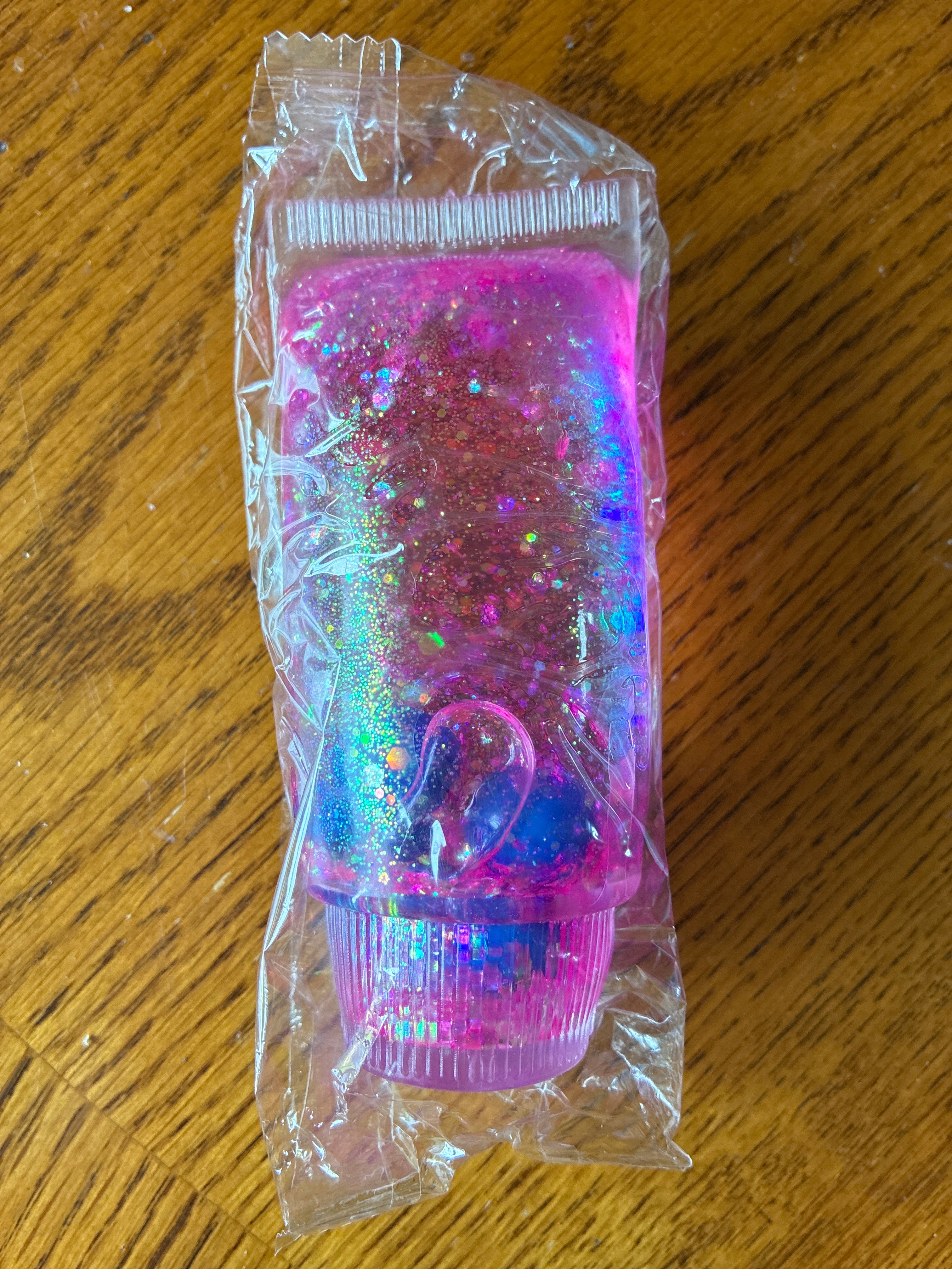 Glitter Toothpaste Squishy Toy – Stretchy Sensory Fidget
