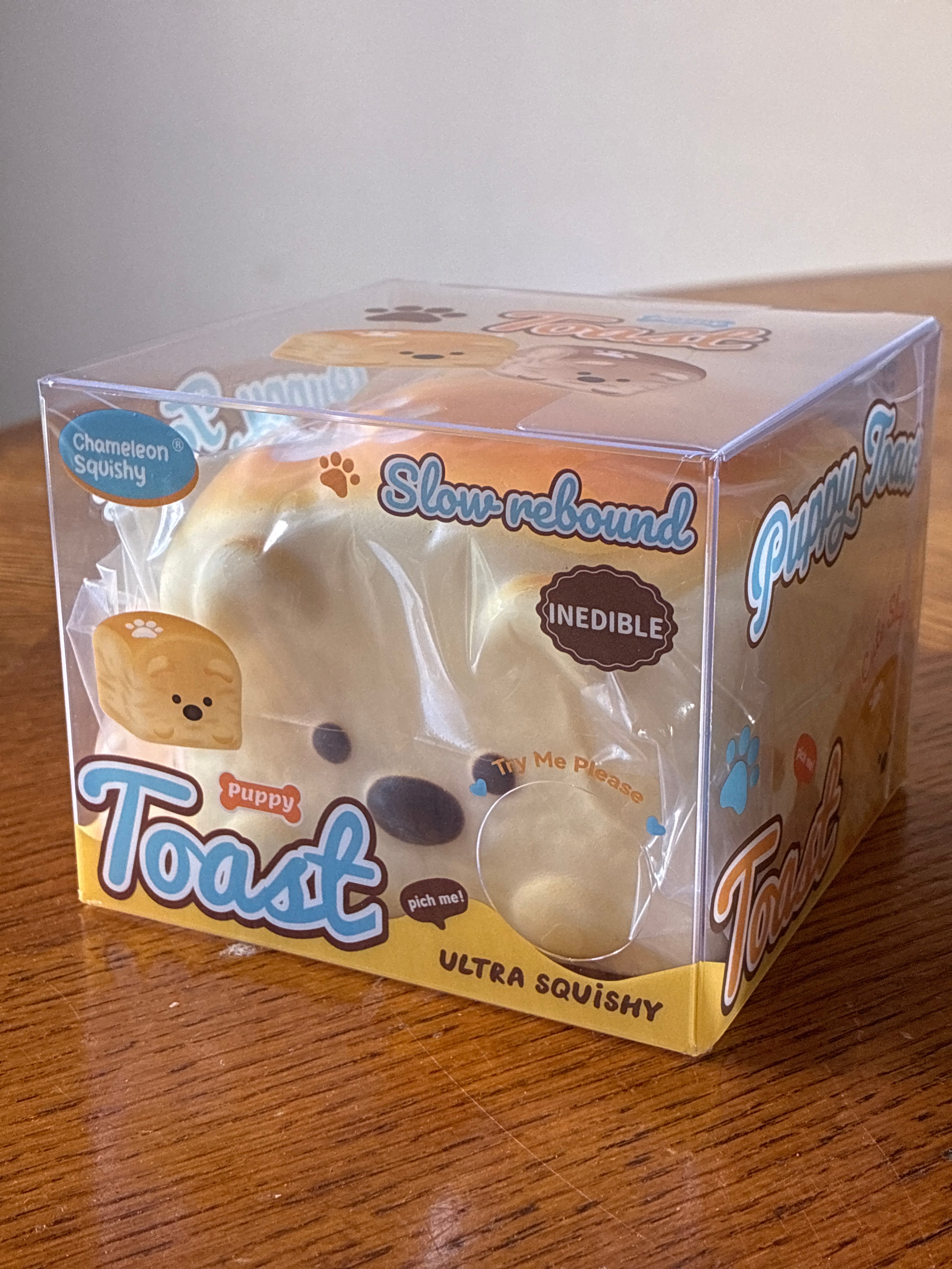 Kawaii Puppy Paw Toast Slow-Rebound Squishy Toy