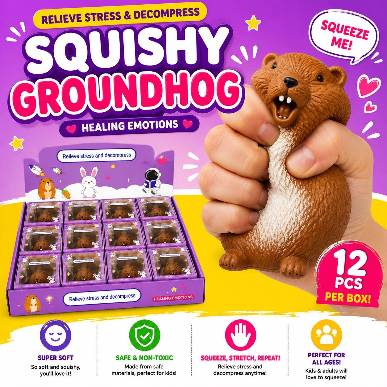 Squishy Groundhog