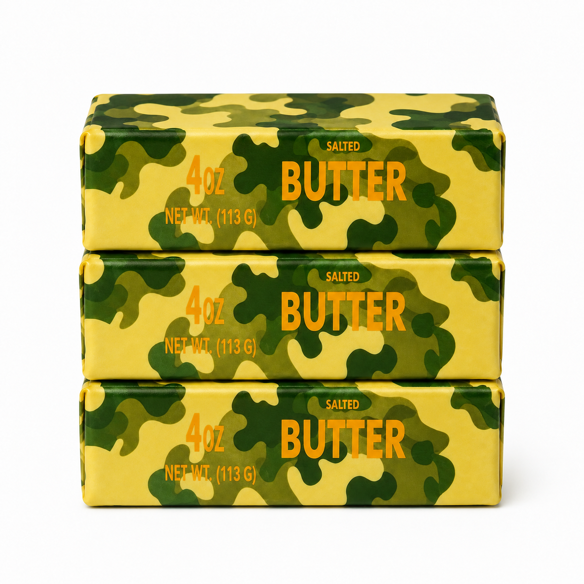 Camouflage 4oz Slow Rise Butter Squishy