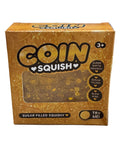 Sugar Glitter Gold Coin Squishy