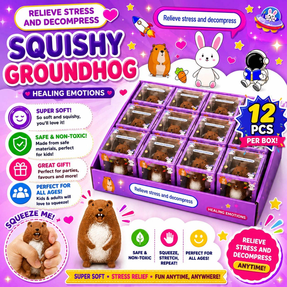 Squishy Groundhog