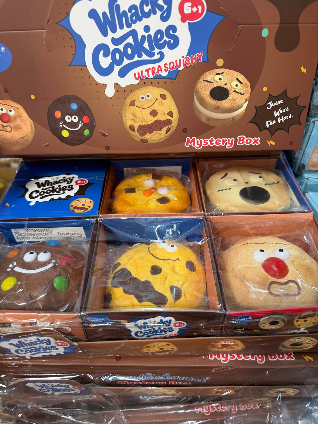 Whacky Squishy Cookie Cutie Slow Rising Mystery Box