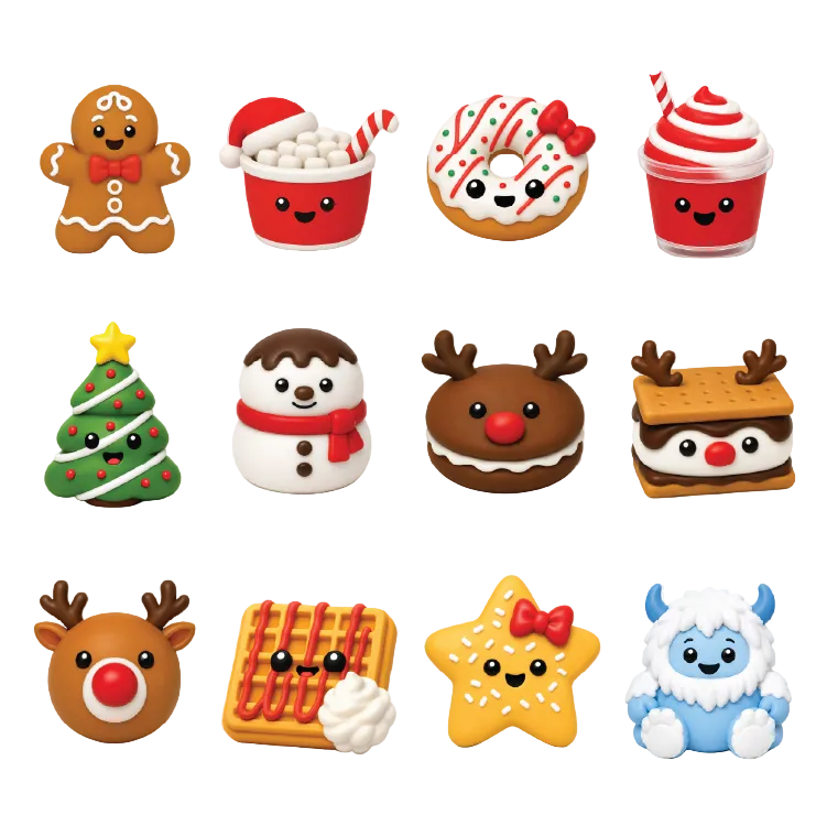 Fun Doh Christmas Snack Shop Squish