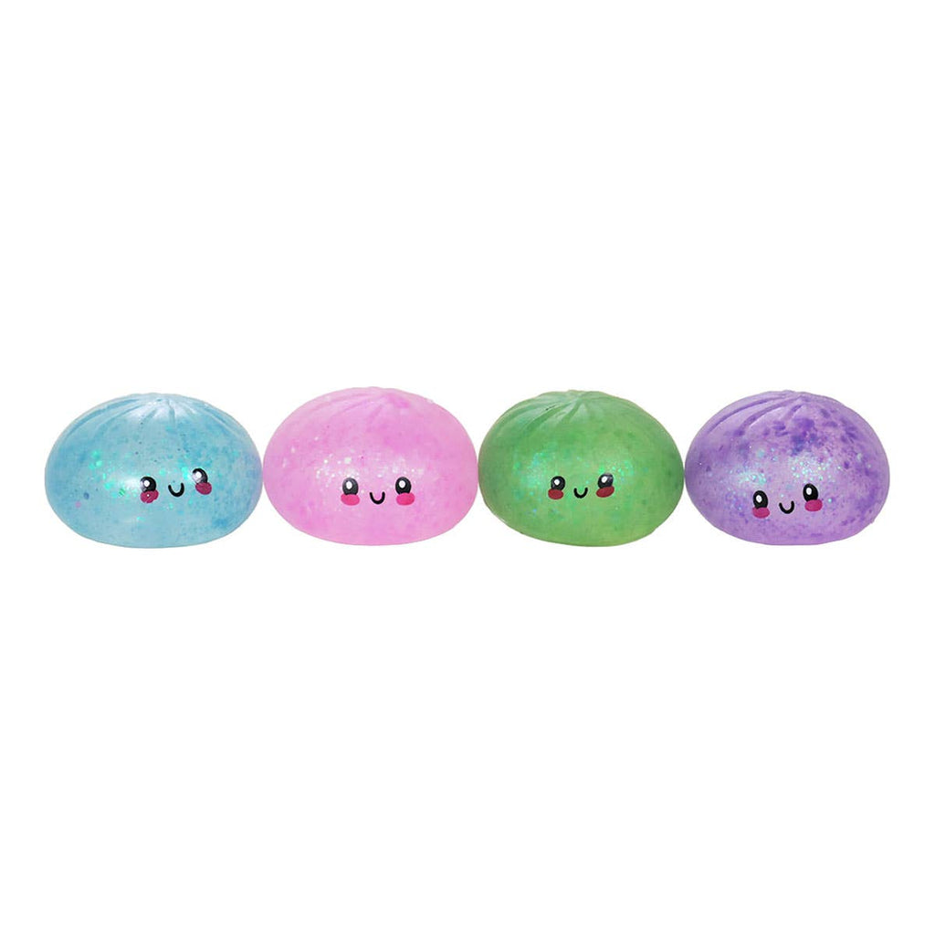 Fun Storm Glitter Dumpling with Face in Steamer