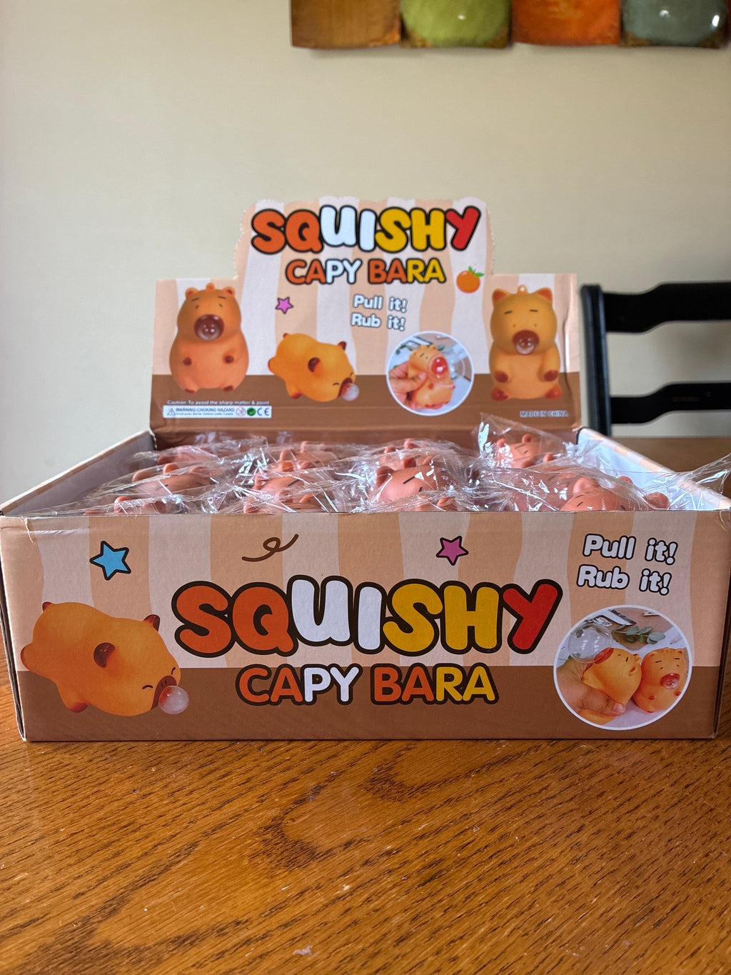 Brown Bubble Capybara
