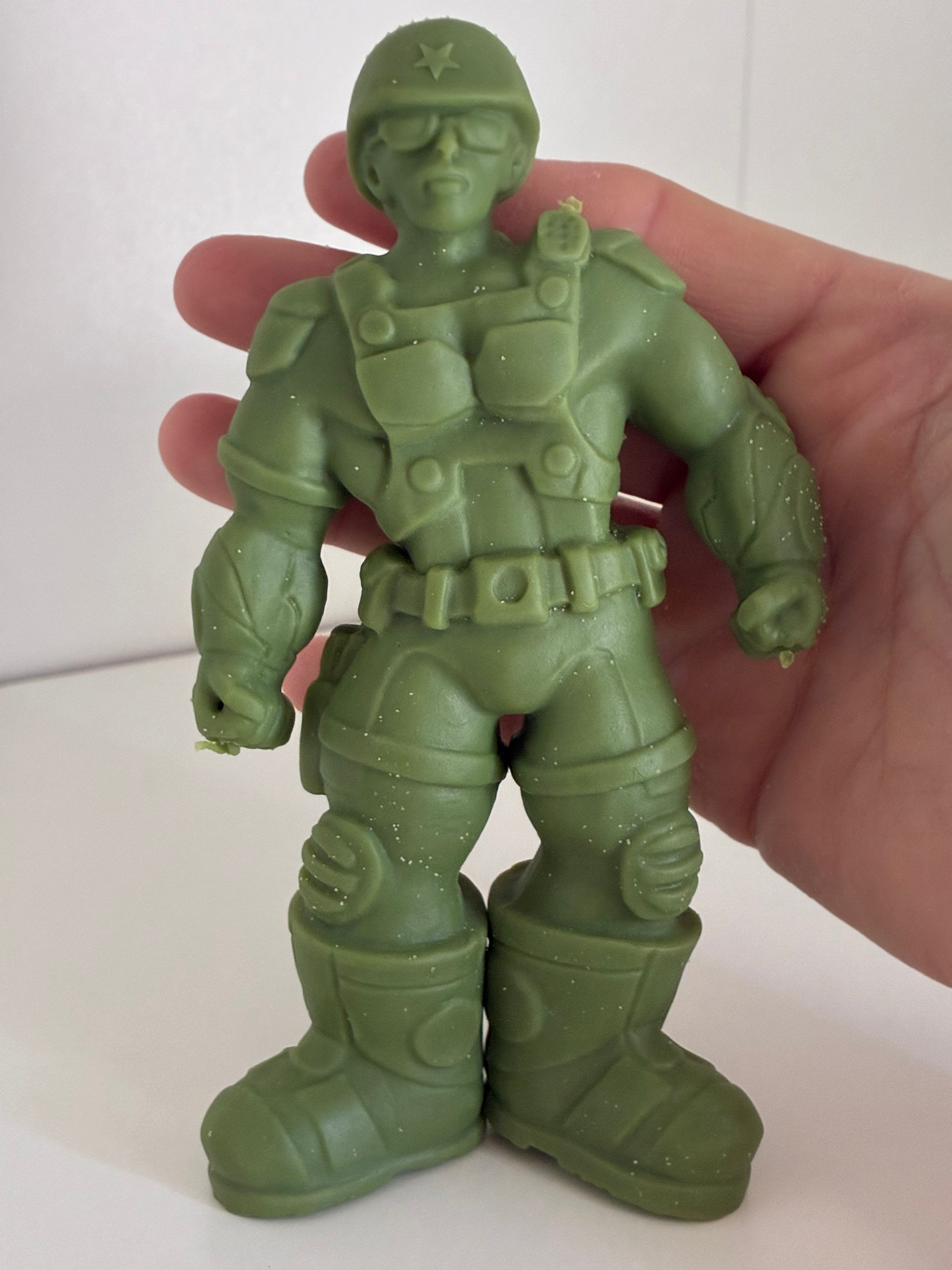 Stretchy Sand Solider Squishy