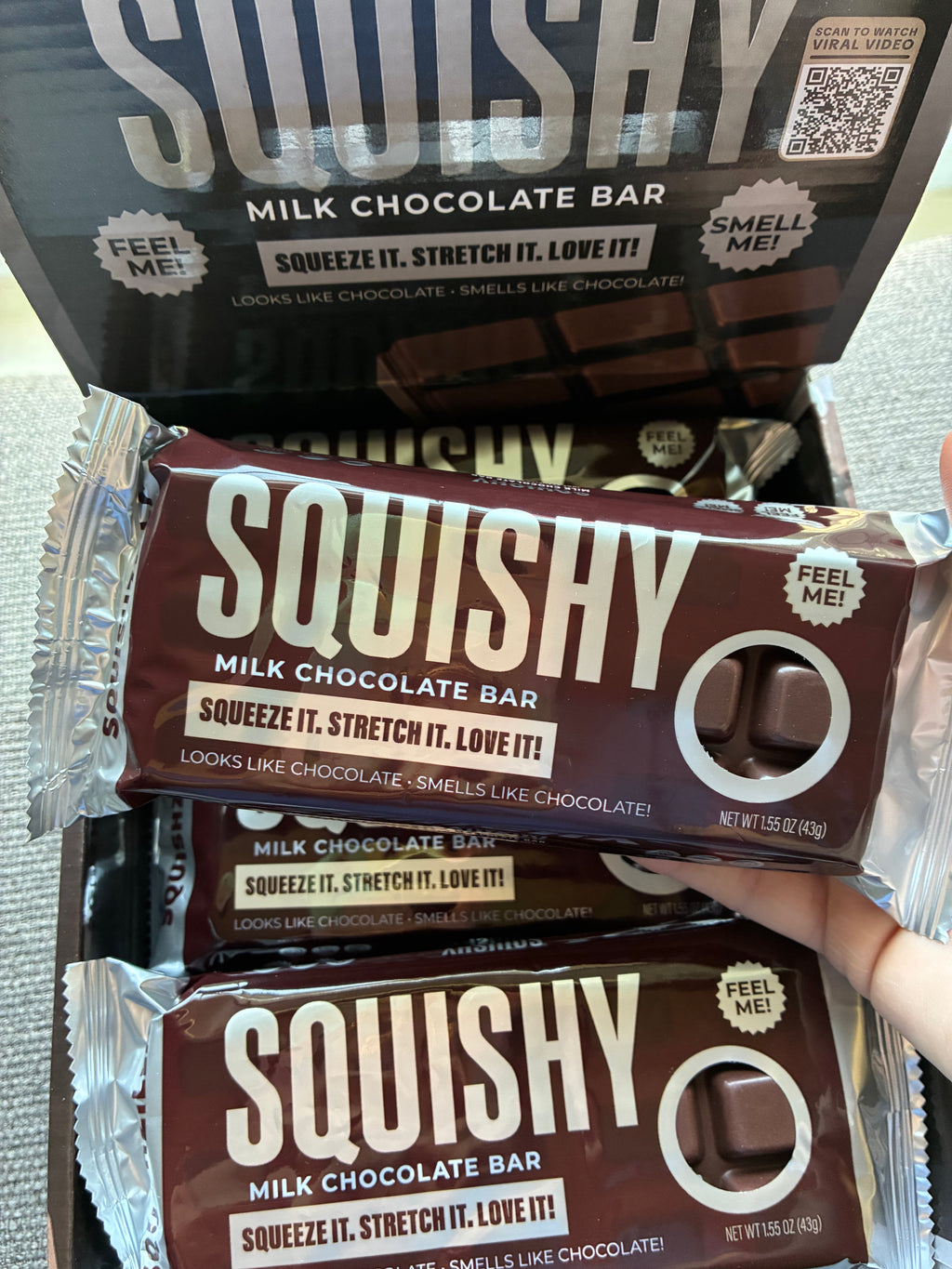 Milk Chocolate Bar Squishy