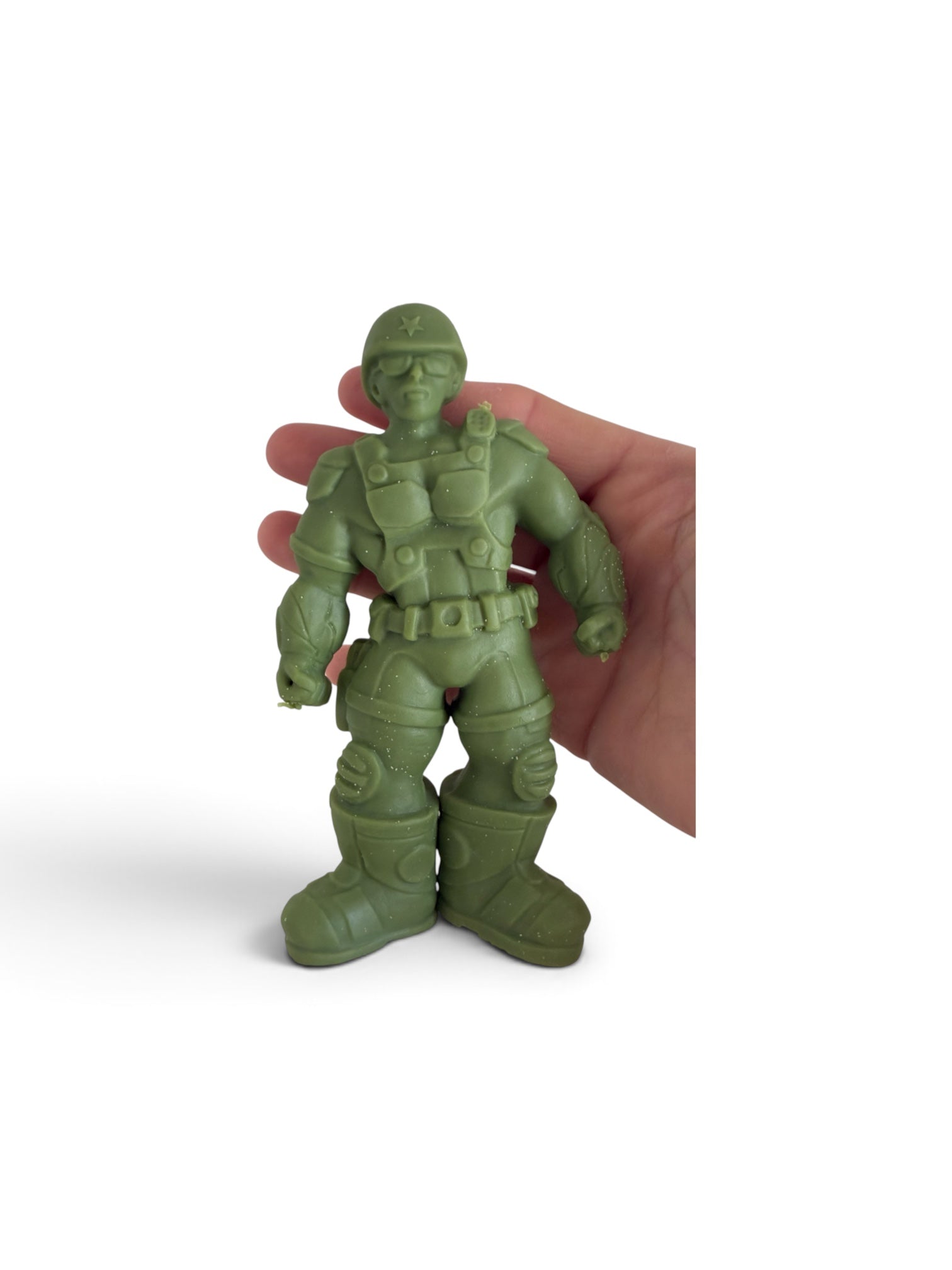 Stretchy Sand Solider Squishy