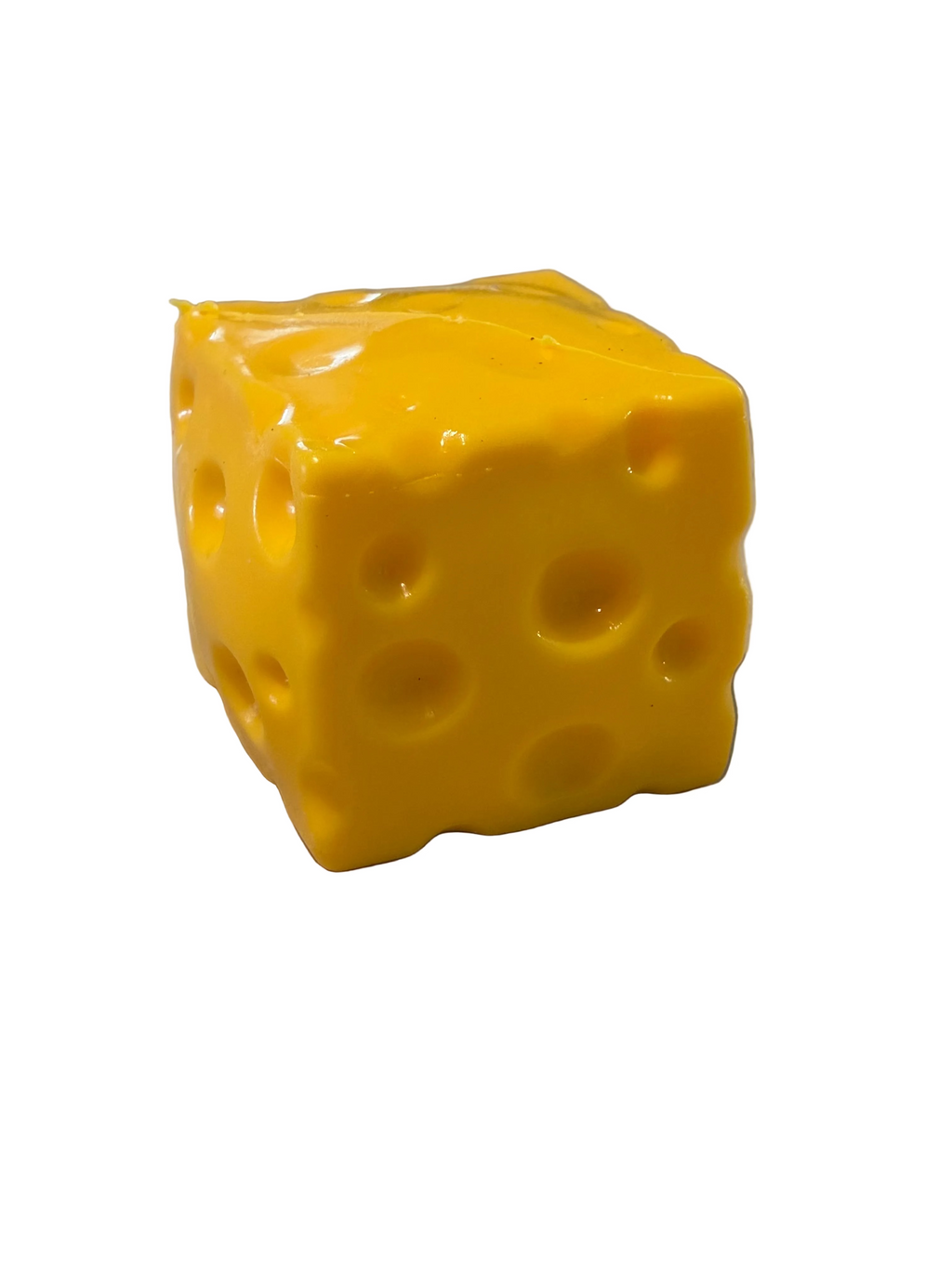 Crunchy Cheese Cube Squishy