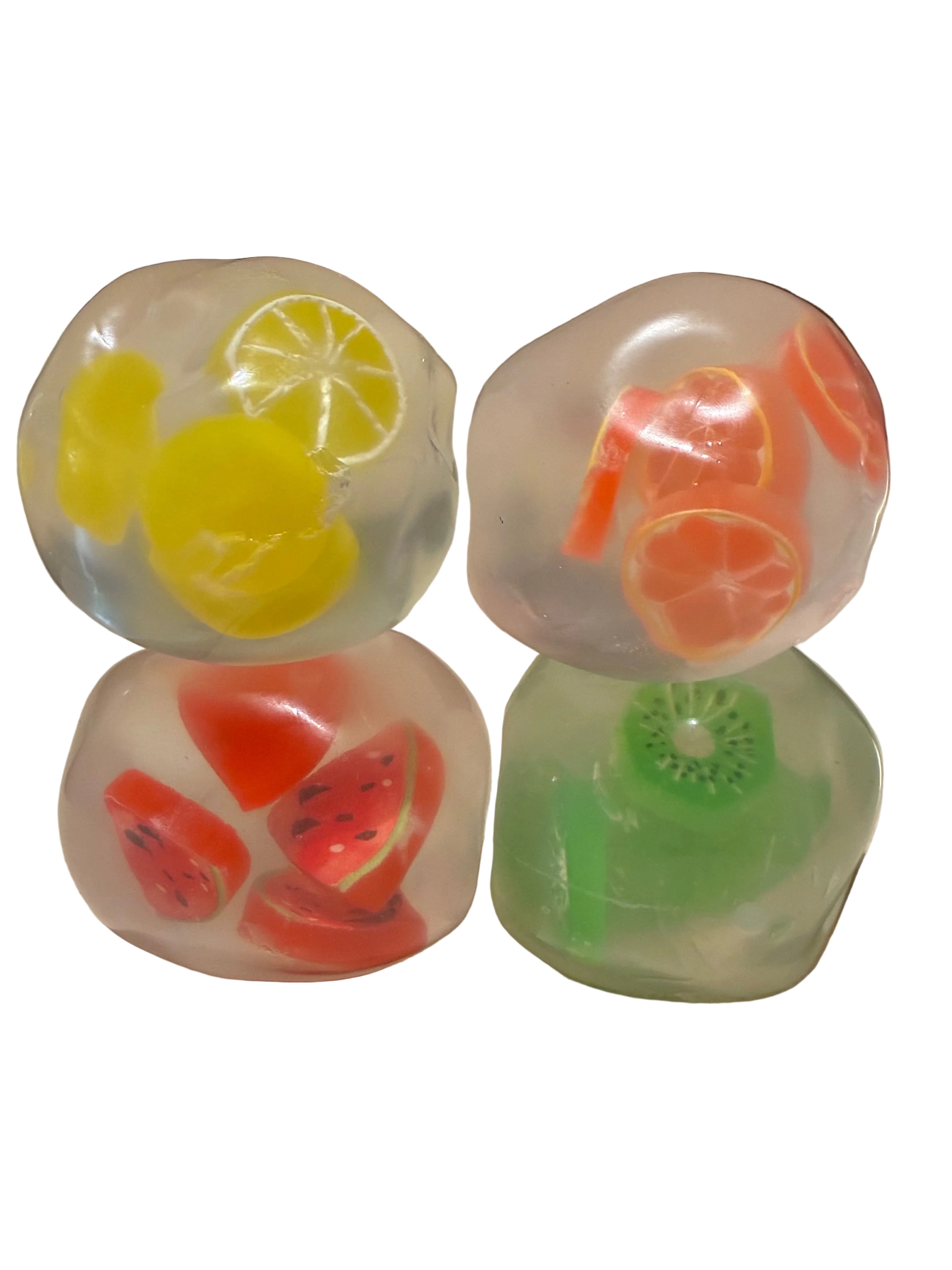 Coconut Oil Vaseline Mixed Fruit Round Ball