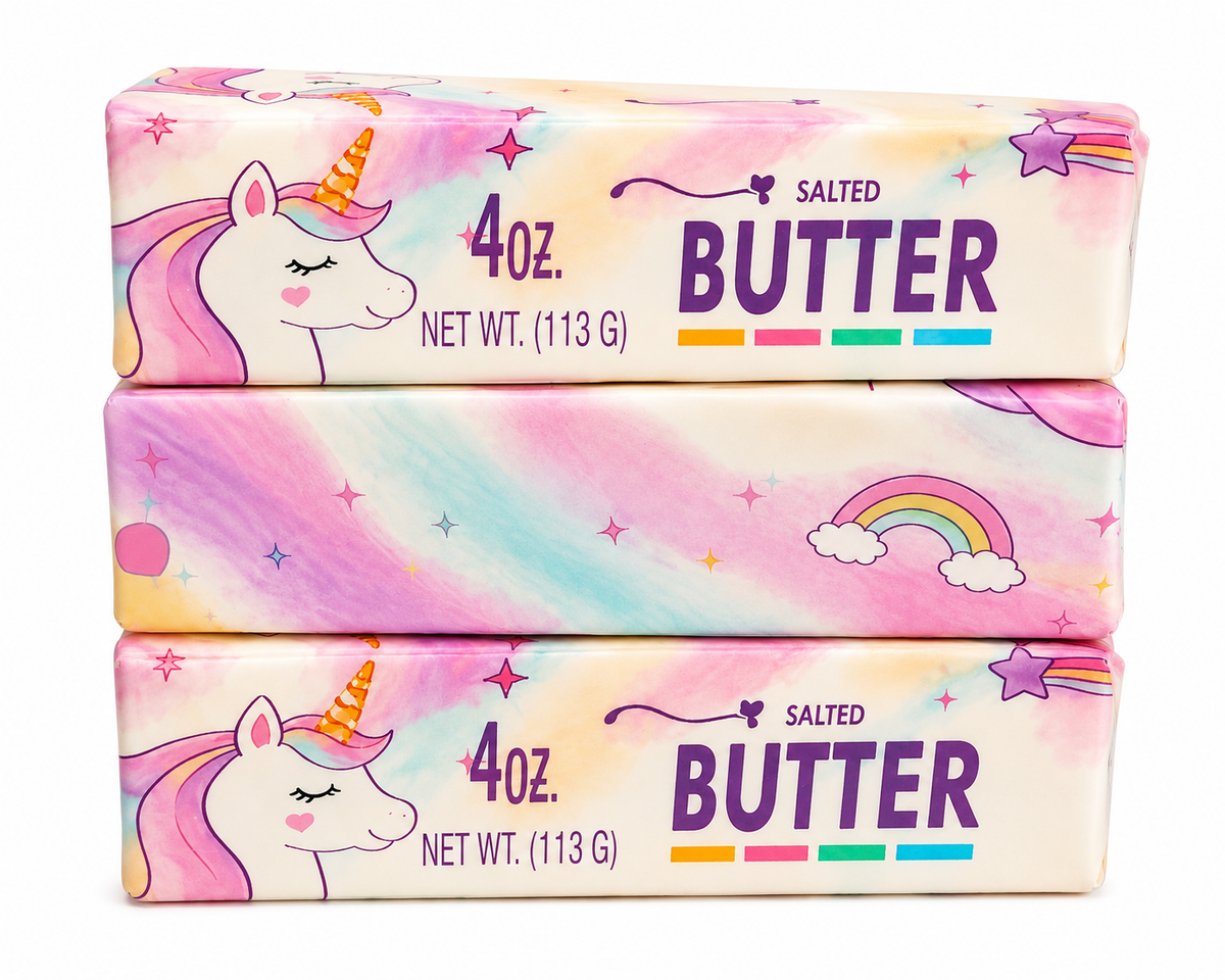 Unicorn Slow Rise 4oz Butter Squishy