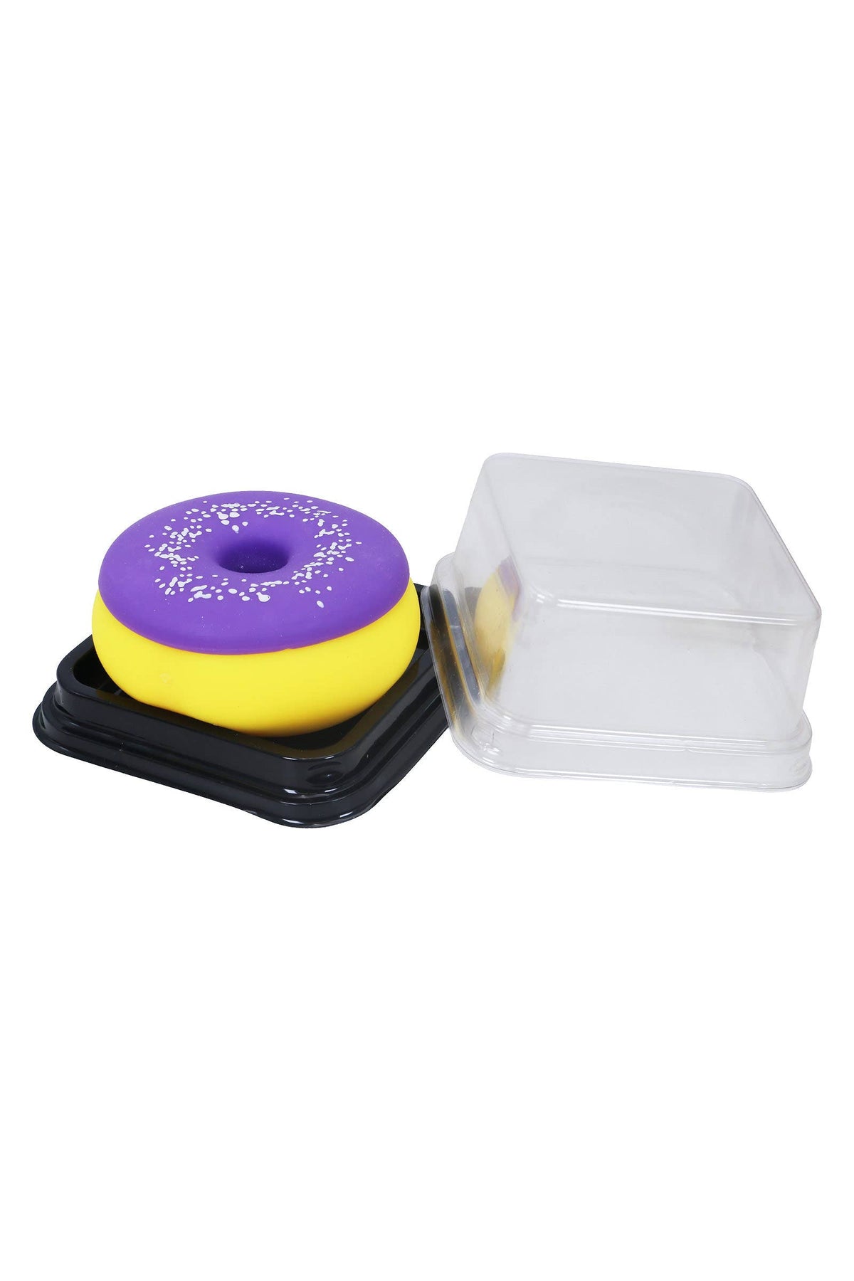 Colorful Donut Fluffy Slime Filled Squishy