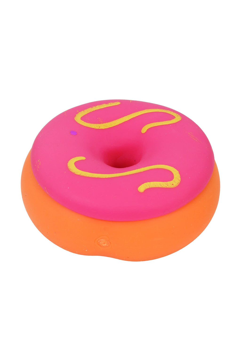 Colorful Donut Fluffy Slime Filled Squishy