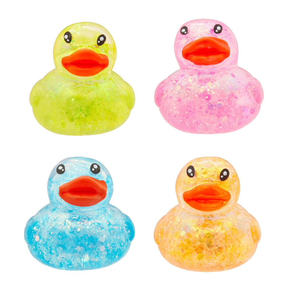 Squishy Glitter Ducks (4 pack)