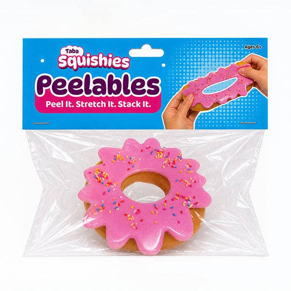 Taba Squishies® Peelables Sprinkle Donut