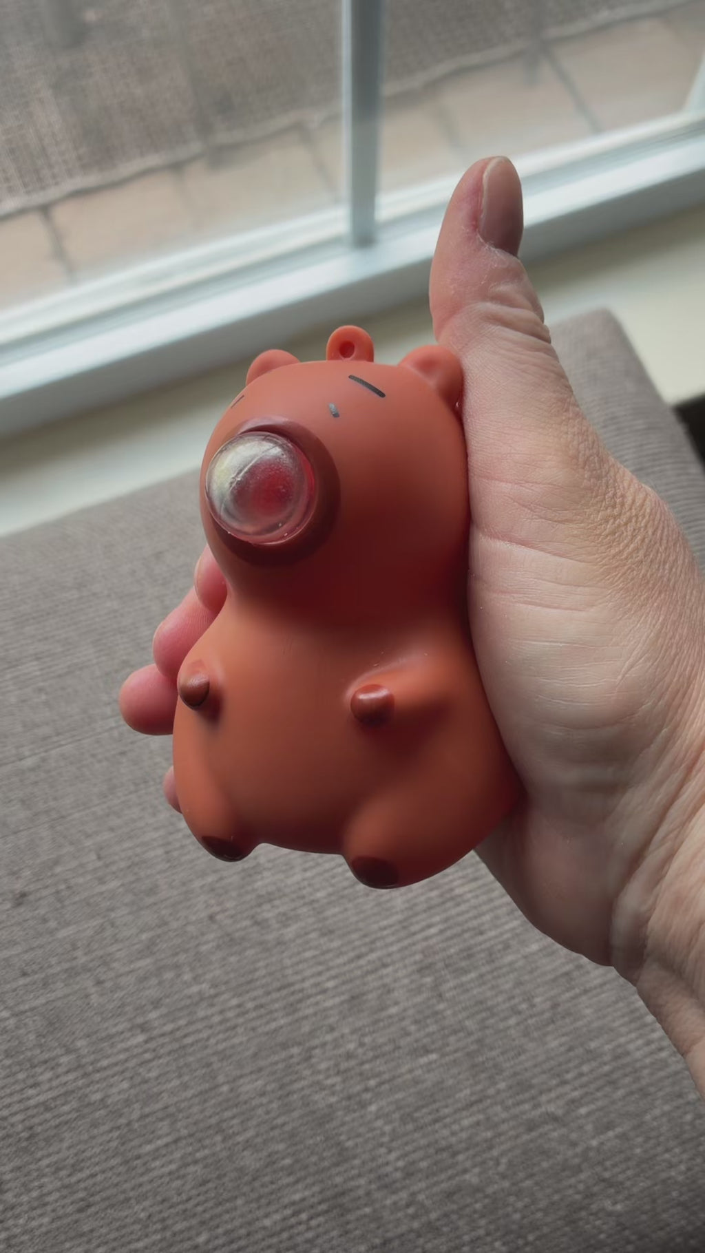 Brown Bubble Capybara Squishy
